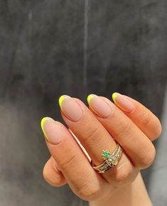 Capture the essence of sunny days with our radiant summer yellow nails! Flash a smile on your hands with a color that's as warm and inviting as a sunny afternoon. Yellow Shellac Nails, Short Nails Ideas Glitter, Nail Art In Black, Shellac Nails Summer, Classy Almond Nails