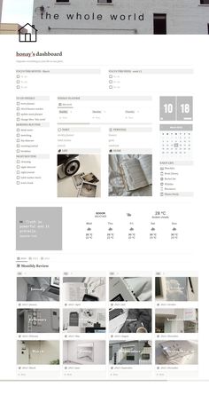 notion dashboard grey theme minimalist Minimalist Notion, Notion Inspiration, Studie Hacks, Grey Theme, Etsy Planner, Notion Dashboard, Study Apps, Digital Organization