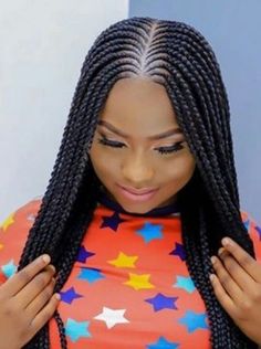 uniquemkay online shop - Afrikrea Big Cornrows, Long Cornrows, Ghana Braids Hairstyles, Twisted Braid, Cornrows Braids For Black Women, Short Box Braids Hairstyles, African American Braids, Ghana Braids