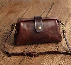 【parameter】 100% handmade Material: top layer cowhide Size: height 12cm, width 22cm, thickness 6cm, adjustable shoulder strap length: 110-125cm Wearing method: Shoulder bag, Messenger bag Color: brown, yellow, red, green, black, coffee 【maintainance】 1. The bag needs to be wiped with a dry towel, not a wet towel. 2. Avoid placing the leather bag in direct sunlight, because this will cause the aging of the leather bag and the color will change, so it is best to place it in a dry and cool place. 3. When using the bag, place it properly and do not throw it randomly, because sometimes you throw it carelessly and the bag will be scratched by sharp things, so you need to be careful. 4. If the bag is not used for a long time, put some newspapers in the bag, so that the bag can be propped up so th Womens Messenger Bag, Brown Purse, Doctor Bag, Handmade Bag, Hand Bags, Birthday Quotes, Zipper Bags, Vegetable Tanned Leather, Phone Bag