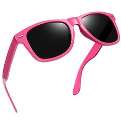 PRICES MAY VARY. CLASSIC SQAURE FRAME DESIGN: Joopin hot pink retro sunglasses are framed with a stylish square shape, and the wide-frame design will perfectly relax your temples. The bright pink color adds a touch of vibrancy to your outfit, and the square frame design gives a stylish appeal, perfect for casual and formal occasions. Square sunglasses for women is suitable for any face. Classic pink shades is great to wear from season to season. Get ready to be the center of attention with deep Big Pink Sunglasses, Elegant Sunglasses, Shades For Men, Funny Sunglasses, Dark Sunglasses, Large Sunglasses, Unique Sunglasses, Big Sunglasses, Polarized Glasses