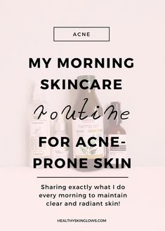 Get my exact steps to a morning skincare routine perfect for sensitive acne-prone skin. Sensitive Acne Prone Skin, Morning Skincare Routine, Dry Skin Care Routine, Skin Care Routine For 20s, Face Routine, Morning Skincare, Korean Skincare Routine, Morning Skin Care Routine