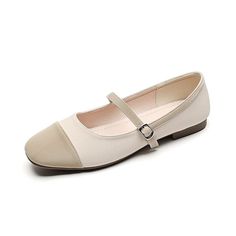 new women's flat shoes Korean style Ladies Casual Loafers shallow mouth design Mary Jane career and party wear free shippin Shoes Korean, Leather Flats Women, Ivory Shoes, Women's Flat Shoes, Mouth Design, Mary Jane Shoes Womens, Casual Loafers, Shoe Size Conversion, Flats For Sale