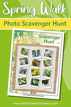 the spring photo scavenger hunt is here