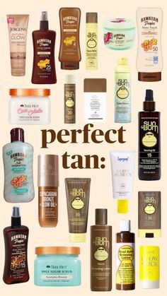 #tan #summer #hot#tanning Tanning Routine, Room Products, Vacation Checklist, Summer Hacks, Cruise Essentials, Skincare Collection, Tanning Tips, Perfect Tan