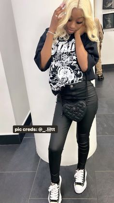 Designer Bday Outfit, Sneaker Birthday Outfit, Maison Mihara Outfit Black Women, Burberry Outfits Women Black, Forces Outfit Black Women, Mihara Outfit Black Women, Mason Mihara Fits Black Women, Masion Mihara Outfits Black Women, Baddie Sneaker Outfits