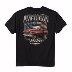 Show ’Em Who You Are In Our Ford America Metal Since Since 1903 Short Sleeve T-Shirt. Made Of 100% Cotton, This Tee Provides The Softness You Crave, While The Taped Neck And Shoulder Seams Offer Premium Durability. 5.3 Oz Fabric 100% Cotton Preshrunk To Minimize Shrinkage Printed On Both Back And Front Taped Neck And Shoulders Double-Needle Sleeves, Collar, And Bottom Hems High-Quality Screen-Printed Artwork That Will Withstand Hundreds Of Washes 2024 Ford Used Under License Vintage Chevy Trucks, Vintage Chevy, Metal Shirts, Metal T Shirts, Patches Shirt, American Flag Print, Chevy Chevrolet, Chevy Truck, Crazy Socks