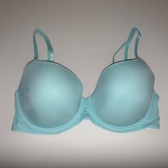 Pink Victoria’s Secret Wear Everywhere Bra. Lightly Lined. Light Blue / Teal / Mint Color. Never Worn And In Great Condition. Size 32d. 220 32d Bra, Mint Color, Blue Teal, Women's Intimates, Victoria’s Secret, Victoria Secret Pink, Pink Ladies, Victoria's Secret, Light Blue