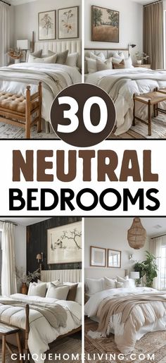 #BEAUTY, #RELATIONSHIPS #Fashion #Animals #Outfits #Winter Outfits #Animals Bedroom Ideas Cozy, Neutral Bedroom Design, Elegant Bedroom Design, Soothing Bedroom, Bathroom Sanctuary, Neutral Bedroom Decor