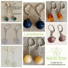 Handcrafted Beaded Jewelry, Beading Crafts, Beading Techniques, Leverback Earrings, Artisan Design, Craft Time, Online Design