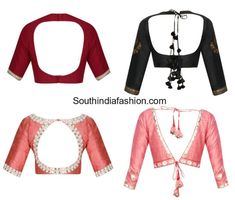 Saree Blouse Back Neck Designs, Blouse Front Neck Designs, Blouse Front Neck, Front Neck Designs, Latest Blouse Neck Designs, Latest Saree Blouse, Blouse Designs Catalogue