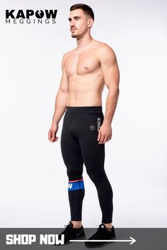 Unlock your peak performance. Kapow Performance PRO Men's Leggings are extra-tough and highly durable. They feature high-grade compression fabric and double pockets. Ideal for monster workouts, extreme activities and anything you can throw at them | black men's leggings | men's compression tights | compression leggings for men #mensleggings #compressionmensleggings Sporty Breathable Leggings For Running, Compression Sportswear Leggings For Sports, Stretch Sweat-resistant Tights For Training, High Stretch Leggings For Training, Compression Sweat-resistant Yoga Pants For Sports, Breathable Athleisure Tights For Sports, Compression Sweat-resistant Yoga Pants For Training, Compression Sweat-resistant Leggings For Training, Compression Leggings For Training, Sweat Resistant