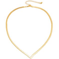 PRICES MAY VARY. [Flat Herringbone Necklace Design]:This V-shape chain necklace has a elegant design that shines on your collarbone,and brightens your wardrobe perfectly. [High Quality Meterial]: The snake choker necklace is made of stainless steel plated with 14 karat gold, ensuring a long lasting finish that is tarnish-resistant, and friendly to sensitive skin. [Adjustable and Flexible Size]：This gold choker necklace is 5mm width, 8" + 2.75"extension, well matches your other gold necklaces and Gold Necklace Thick, Snake Choker Necklace, Snake Choker, Necklaces Simple, Flat Snake Chain, Herringbone Necklace, Snake Necklace, Gold Flats, Necklace Design