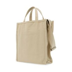 This A.P.C. Recuperation shopper tote is crafted of sturdy cotton canvas to a vertical silhouette with twin handles. The adjustable shoulder strap also makes it a versatile hands-free option. Signed with a front logo print, it is finished with two internal zip pockets. Beige Canvas Tote Bag With Adjustable Handle, Casual Cotton Canvas Bag With Adjustable Straps, Beige Canvas Bag With Adjustable Handle, Canvas Shoulder Bag With Reinforced Handles For Everyday Use, Canvas Bag With Adjustable Strap For Shopping, Everyday Canvas Shoulder Bag With Reinforced Handles, Canvas Bags With Reinforced Double Handles, Everyday Rectangular Canvas Bag With Adjustable Straps, Travel Canvas Tote Bag With Adjustable Straps