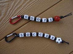 Soccer+and+Basketball+Keychain+Craft+Kits+by+minimecrafts+on+Etsy,+$2.00 School Spirit Crafts, Basketball Crafts, Soccer Crafts, Soccer Team Gifts, Soccer Birthday Parties, Keychain Craft, Basketball Birthday