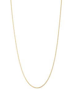 Bloomingdale's Crossover Link Chain Necklace in 14K Yellow Gold, 18 - 100% Exclusive 14k Yellow Gold Necklace With Rolo Chain, Oval Yellow Gold Necklace With Cable Chain, Yellow Gold Cable Chain Necklace For Anniversary, Anniversary Yellow Gold Cable Chain Necklace, Anniversary Yellow Gold Necklace With Cable Chain, Yellow Gold Necklaces With Rolo Chain For Anniversary, Yellow Gold Necklace With Rolo Chain For Anniversary, Fine Jewelry In Yellow Gold With Rolo Chain, Fine Jewelry With Yellow Gold Rolo Chain