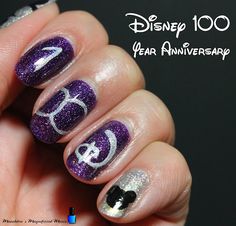 Disney 100 Anniversary Nails, Disneyland 100th Anniversary Nails, Disney100 Nails, Disney 100 Years Of Wonder Nails, Disney 100th Anniversary Nails, Disney 100 Nails, Disney 100 Years Nails, Summer Disney Nails, Disneyland 2023