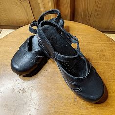 Mary Jane Clogs, Dansko Shoes, Leather Mary Janes, Mule Clogs, Mules Shoes, Mary Janes, Clogs, Black Leather, Buckle