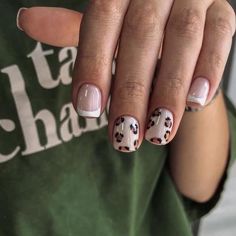 Fall Transition Nails, Wow Nails, Modern Nails, Minimal Nails, Leopard Nails, Cute Summer Nails