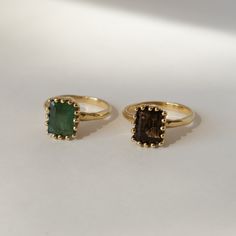 MEREWIF : Shop All : Ramona Ring - Smoky Topaz Unique Gold Topaz Gemstone Ring, Gold Emerald Cut Crystal Birthstone Ring, Vintage 14k Gold Topaz Ring, Faceted Yellow Gold Topaz Rings, Gold Emerald-cut Topaz Birthstone Ring, Brown Topaz Ring, Brown Gemstone Rings In 14k Gold, Smokey Topaz Earrings, Gold Plated Jewellery