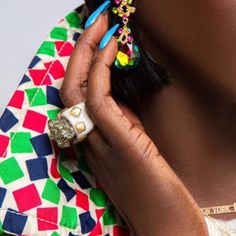 Make A Beautiful And Bold Statement! Real Gold Foil, Pyrite, Clay, Statement Ring. New From Designer. Retails For $120. Comes In Original Packaging Statement Rings Chunky, Real Gold, Statement Ring, Gold Foil, Statement Rings, Foil, Size 7, Women Jewelry, Packaging