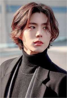 Korean Long Hairstyle, Korean Hairstyle Long, Asian Haircuts, Korean Boy Hairstyle, Japanese Hairstyles, Asian Hairstyles, Korean Hairstyles, Korean Men Hairstyle