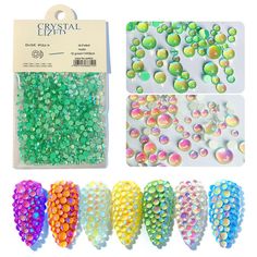 MATERIAL resin   Size 4mmx6mm,6mmx8mm,10mmx14mm Quantity the listing is for 1440pcs Rhinestone Decorations, Foil Nail Art, Nail Rhinestones, Nail Techniques, Nail Drills, Nail Services, Nail Art Sticker, Polymer Clay Resin, Nail Art Rhinestones