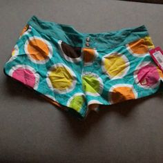 Roxy Swim Shorts Size 13. New With Tags, Never Worn. Swim Shorts, Roxy, Size 13, Womens Swim, Swimming, Tags, Green, Women Shopping, Color