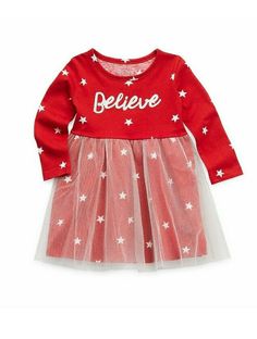 New Okie Dokie Baby Girls Long Sleeve Fitted Sleeve Tutu Dress Red Sz 6 Months. Okie Dokie, Baby & Toddler Clothing, Tutu Dress, Girls Long Sleeve, Dress Red, Baby Accessories, 6 Months, Skater Skirt