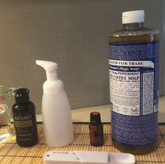 Due to popular demand, I’m posting my recipe for making your own homemade foaming hand soap using castile soap and essential oils.  For those who may be unfamiliar with castile soap, it is a type of soap made from natural oils, usually olive oil.  It is considered a very “green” cleaner because it doesn’t utilize … Homemade Foaming Hand Soap, Essential Oil Hand Soap, Bath Organization, Soap Ideas, Castile Soap, Foam Soap, Foaming Hand Soap