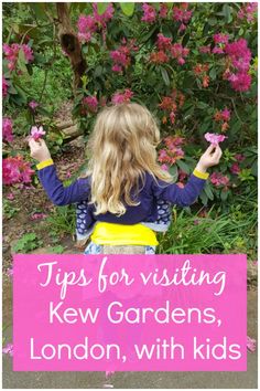 Tips for visiting Kew Gardens with kids - one of the best London attractions with kids, there's lots to discover at any time of year, from the treetop walk to the Hive, a giant pagoda, tropical palm house and new Children's Garden play area. #kewgardens #londonwithkids #mummytravels Garden Play Area, Kids Garden Play, London With Kids, Days Out In London, Family Ski Trip, Palm House, Theatre London, London Attractions, London Areas