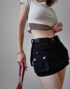 Sexy Low Waist Mini Skirt Women Y2K Aesthetic 2000s Vintage A-line Wil – voguable Y2k Style High Waist Summer Skort, Y2k Mini Skort For Streetwear, Trendy High Waist Skort For Streetwear, Trendy High-waist Skort For Streetwear, Y2k High Waist Cotton Skort, Y2k Style Mini Skort For Streetwear, Y2k Fitted Skirt For Streetwear, Black Y2k Style Short Bottoms, Fitted Y2k Skirt For Streetwear