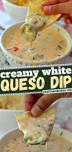 creamy white quesadilla dip is an easy and delicious appetizer