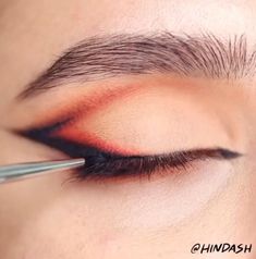 'Inferno' Eye Tutorial Creative Eye Makeup