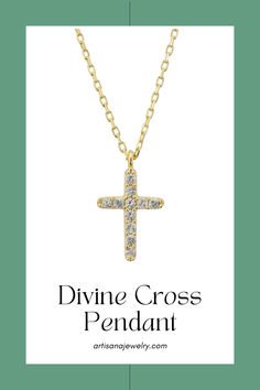 Illuminate your spiritual path with our Divine Cross Pendant Necklace.This necklace isn't just jewellery; it's a beacon of your faith, perfect for life's significant ceremonies like confirmations and baptisms.| cross pendant | cross pendant necklace | cross pendant gold | cross pendant silver | necklace women | necklace design | necklace aesthetic | long necklace | cross pendant necklace aesthetic | womens jewelry | women accessories Pendant Necklace Aesthetic, Necklace Aesthetic, Necklace Cross, Silver Necklaces Women, Gold Cross Pendant, Womens Jewelry, Necklace Design, Women Necklace, Spiritual Path