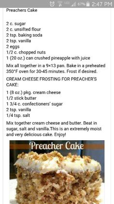 an image of a recipe for cake