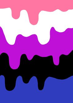 an abstract background with wavy lines in pink, purple and blue