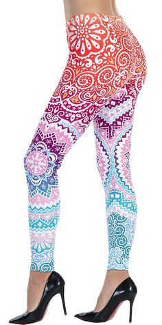 PRICES MAY VARY. 88% polyester, 12% spandex.Super Soft, Light, and Comfortable Leggings. Easy to dress up or down! Buttery smooth and soft fabric quality. One Size Fits (0-12)Plus Size Fits (12-24). Consists of strong stretchy elastic waistband to give you an overall comfortable experience. No fade or shrink: 3D print is used in our pattern, making the pattern unique and beautiful. The high quality of 3D print tech also ensures that the leggings don't fade or shrink after washing. Machine-washab Workout Leggings Outfit, Womens Printed Leggings, Workout Yoga Pants, Workout Legging, Wrinkled Clothes, Basic Workout, Plus Size Workout, Legging Pants, Plus Size Fits