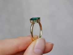 Solid 14K gold Emerald Ring Engagement Ring Promise ring, beautiful gift. Material: Solid 14K Gold Main Stone: 6*8 lab created Emerald Main stone can be changed to other gemstones, please feel free to contact if you need a custom order. CSG034 14k Gold Emerald Cut Emerald Ring For Wedding, Yellow Gold 14k Emerald Ring For Proposal, 14k Gold Gia Certified Emerald Ring Gift, Gia Certified 14k Gold Emerald Ring Gift, 14k Gold Emerald Cut Emerald Ring For Proposal, May Birthstone Princess Cut Emerald Ring In Yellow Gold, Round Emerald Ring In Yellow Gold For Proposal, Gold Emerald Ring For Proposal, Yellow Gold Round Emerald Ring For Proposal