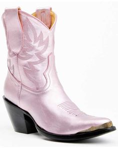 Neon Western, Chukka Shoes, Ostrich Legs, Engineer Boots, Pink Metallic, Western Booties, Cowboy Boots Women, Leather Cowboy Boots, Tickled Pink