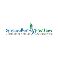 GesundheitsPavillon - Reminder logo with wow effect We are professional therapists in the field of naturopathy, massage, shiatsu, osteopathy, nutritional and counseling.... Skincare Logo, Ad Logo, Body Energy, Naturopathy, Company Slogans, Energy Work