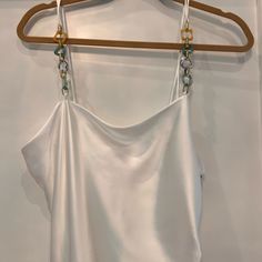 Never Worn Sexy White Satin Dress With Unique Straps. Runs A Bit Small, Probably Fits An Xl Better Zara Denim Dress, 60 Dress, White Satin Dress, Sequin Halter Dress, Zara Maxi Dress, Crochet Knit Dress, High Neck Maxi Dress, Sweater Maxi Dress, Long Knitted Dress