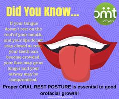 #oralrestposture #certifiedorofacialmyologist Tongue Posture, Registered Dental Hygienist, Sensory Disorder, Speech Therapy Materials