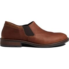 Naot Director Slip-On Dress Shoe - Saddle Brown Classic Slip-on Boots With Brogue Detailing, Semi-formal Slip-ons With Stitched Sole, Semi-formal Slip-on Dress Shoes With Leather Footbed, Masculine Slip-on Dress Shoes With Leather Footbed, Slip-on Dress Shoes With Leather Footbed, Semi-formal Slip-on Dress Shoes With Goodyear Welt, Masculine Slip-on Shoes For Work, Business Slip-ons With Moc Toe For Fall, Masculine Slip-on Dress Shoes With Goodyear Welt