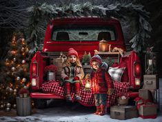 Christmas Red Pickup Truck Digital Background. Christmas Digital Backdrop for Photography. Cozy Vintage. Rustic. Instant download. No physical item will be shipped. After your payment, you can download the file. You will download: - 1 digital background, high resolution at 300 dpi. Size: 6000x4519 px. Important: Please note that this digital background has been created with the assistance of AI, Photoshop, and other software programs. It may exhibit minor imperfections or artifacts and a possible painterly appearance due to the nature of the creative process. Please consider this information when making your purchase. To include a model into the digital background you need an editing program that allows you to work with layers, such as Photoshop, and know how to work with it. No instructio Red Truck Christmas Pictures, Cute Christmas Backgrounds, Christmas Digital Backdrop, Red Pickup Truck, Background Christmas, Outdoor Portraits, Composition Photography, Christmas Photography, Christmas Photoshoot