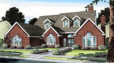 this is an artist's rendering of these european style homeplanstyles