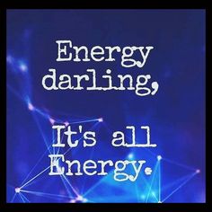 the words energy daring, it's all energy written in white on a blue background