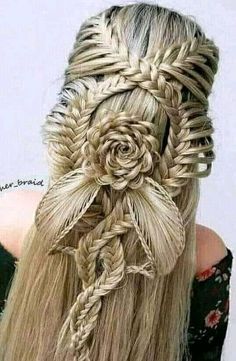 Best Braid Styles, Shot Hair, Fantasy Hair, Creative Hairstyles, Hair Strand, Braids For Long Hair, Plaits, Hair Art, Hair Designs