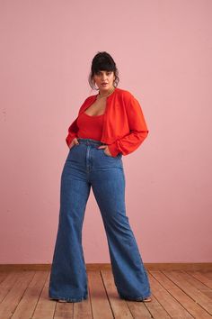 Cardigan Curvy Outfit, Elegant Everyday Outfits, Size 18w Outfits Curvy Fashion, Large Bust Outfits, Plus Size Outfit Inspiration, Curvy Style Outfits, Plus Size Outfits Casual, Coral Outfit, Embroidered Artwork