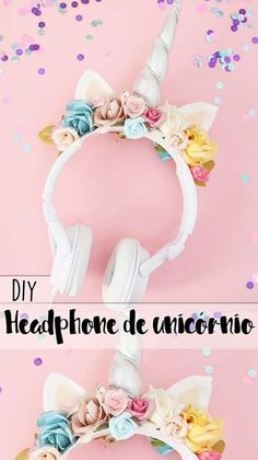 Wallpaper Unicorn, Diy Fimo, Unicorn Life, Cute Headphones, Real Unicorn, Unicorn Headband, Unicorn Lover